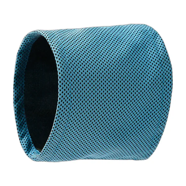 Blue textured cooling neck snood for dogs