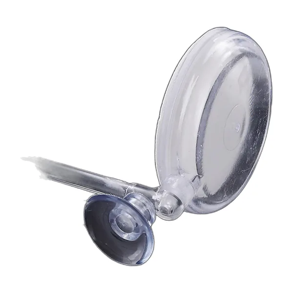 Diffuseur d’air nano transparent à disque blanc avec deux ventouses — vue 2